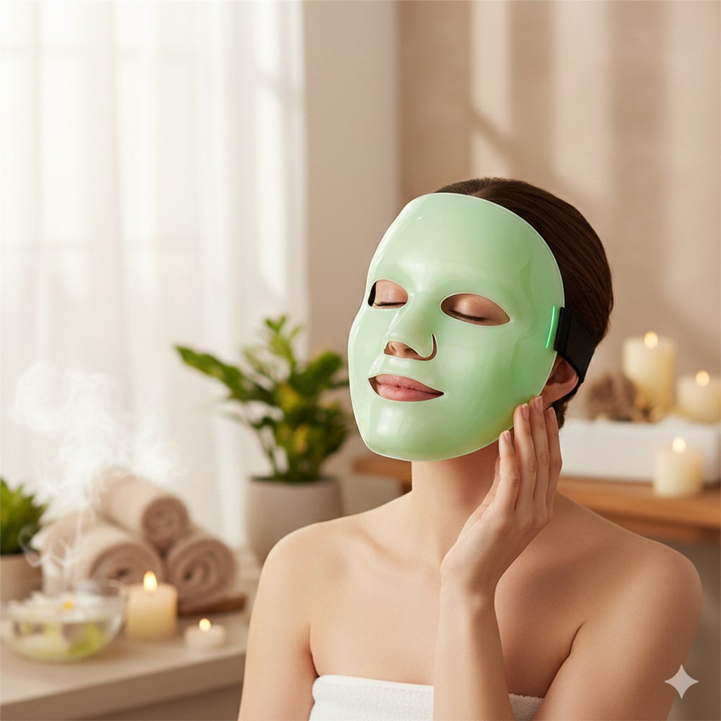 Rechargeable Facial LED Mask 7 Colors LED