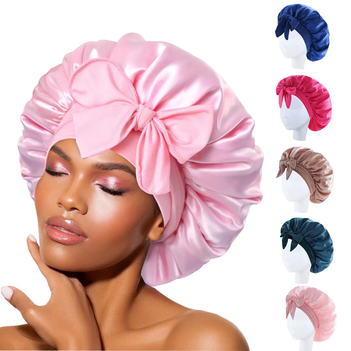 Silk Hat Bow Bonnet