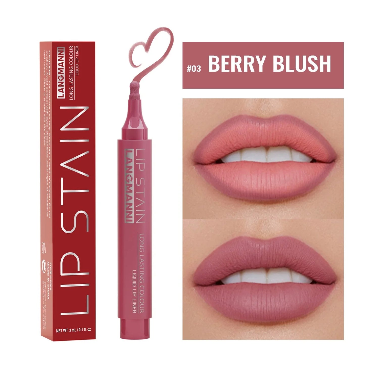 Liquid Lip Liner Pencil - 6 Colors Box
