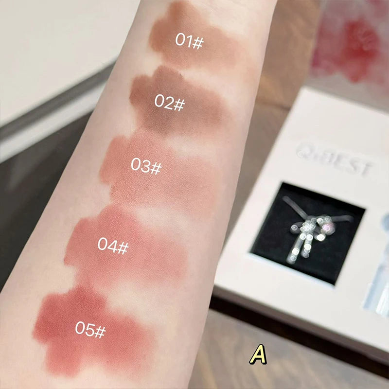 QiBest Korean 6 Colors Lip Tint Box - QiBestLittle Rose