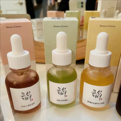 Korean Facial Moisturizing Serum - Snail Mucin Rice Skin