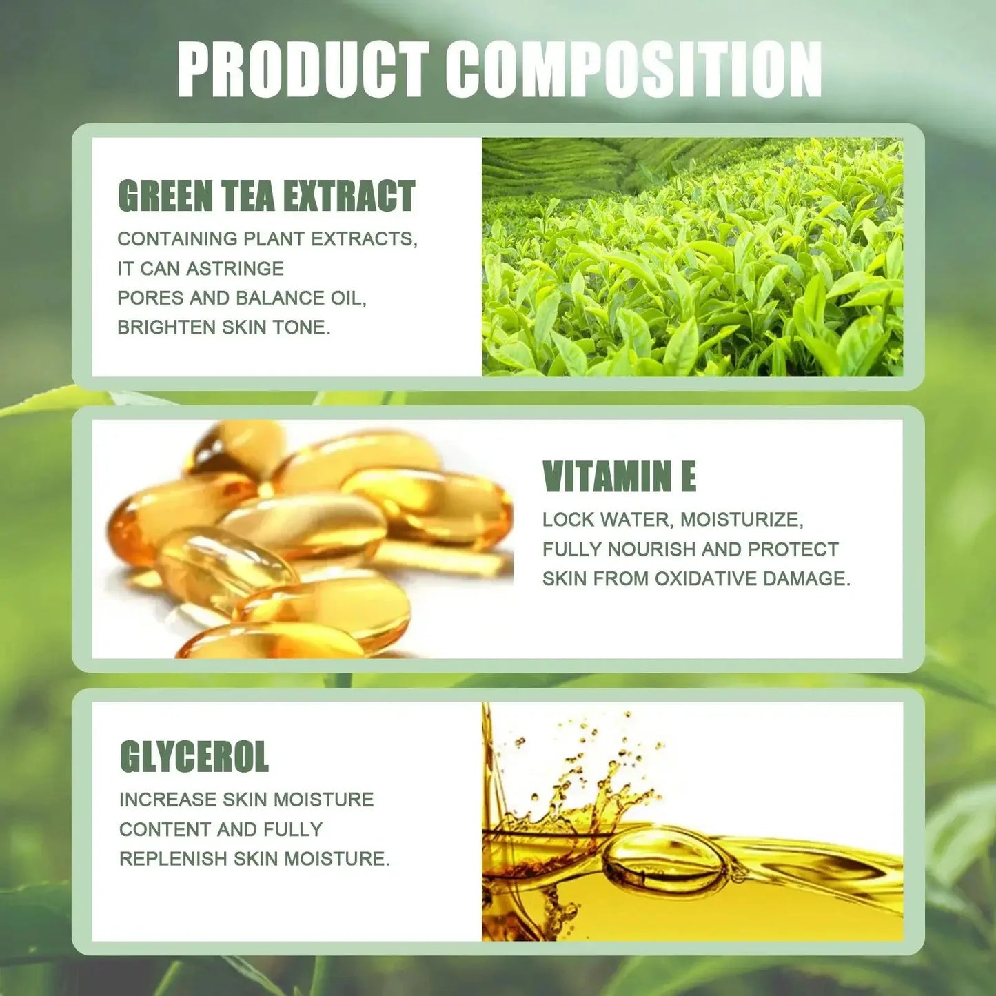 Fast Remove Blackhead - Green Tea Solid Mask