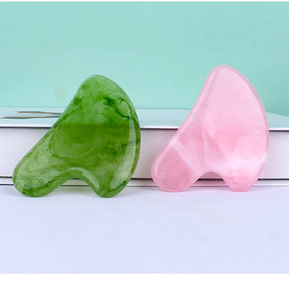 Korean Ritual: Gua Sha Natural Stone Massage - Jade Gouache