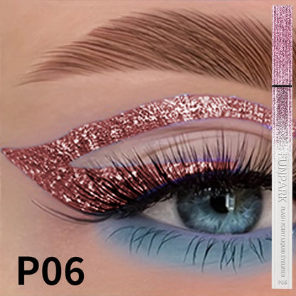 Glitter Liquid Eyeliner Pencil Waterproof - 1PC