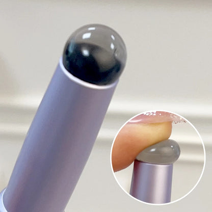 Double-headed Jelly Silicone Slogan Lip Brush and Hair Concealer Smudge Makeup Brushes