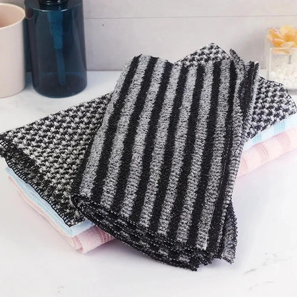 Korean Bath Shower Scrubber Towel for Back Exfoliation - 2PCs