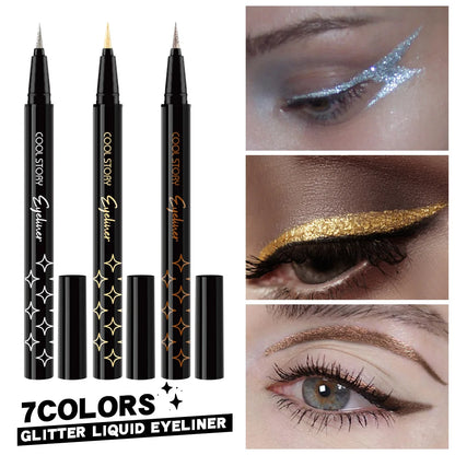 Korean Metallic Glitter Pearlescent Eyeliner Pen