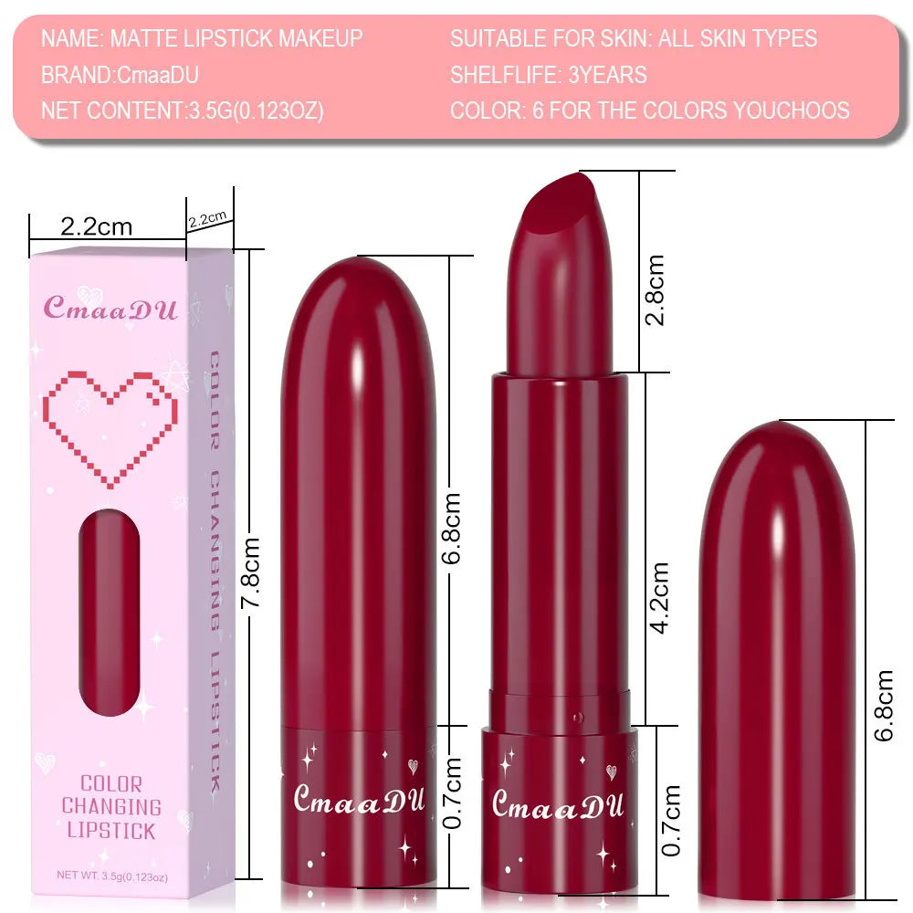 Korean 6 Colors Fruity Lip Tint Box