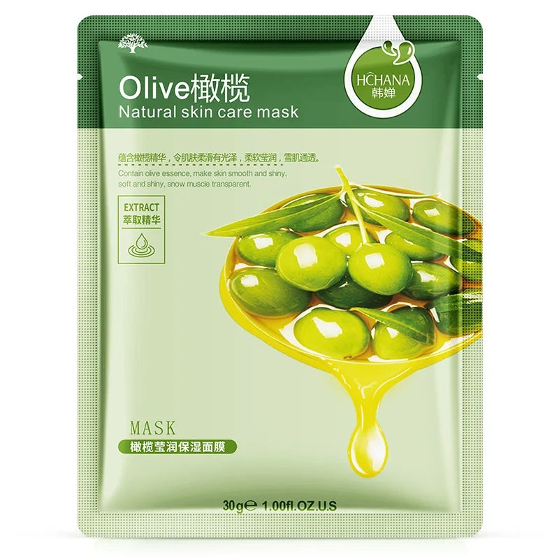 Korean Sheet Face Mask Beauty Skin Care Prodcuts - 10Pcs