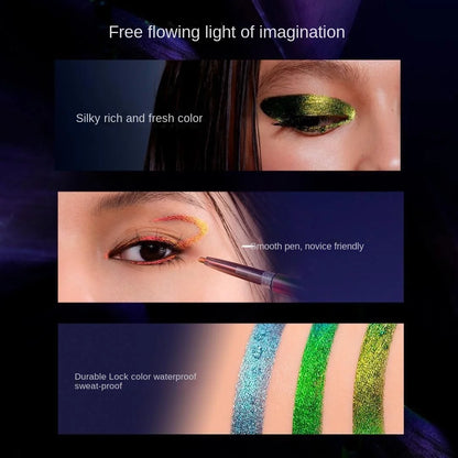 Korean Eyeliner Gel Pencil Waterproof Chameleon Colour