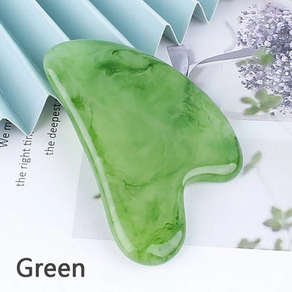 Korean Ritual: Gua Sha Natural Stone Massage - Jade Gouache