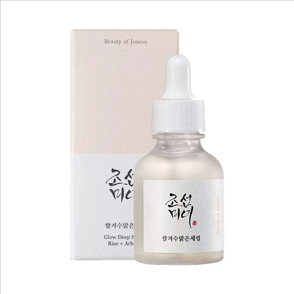 Korean Facial Moisturizing Serum - Snail Mucin Rice Skin