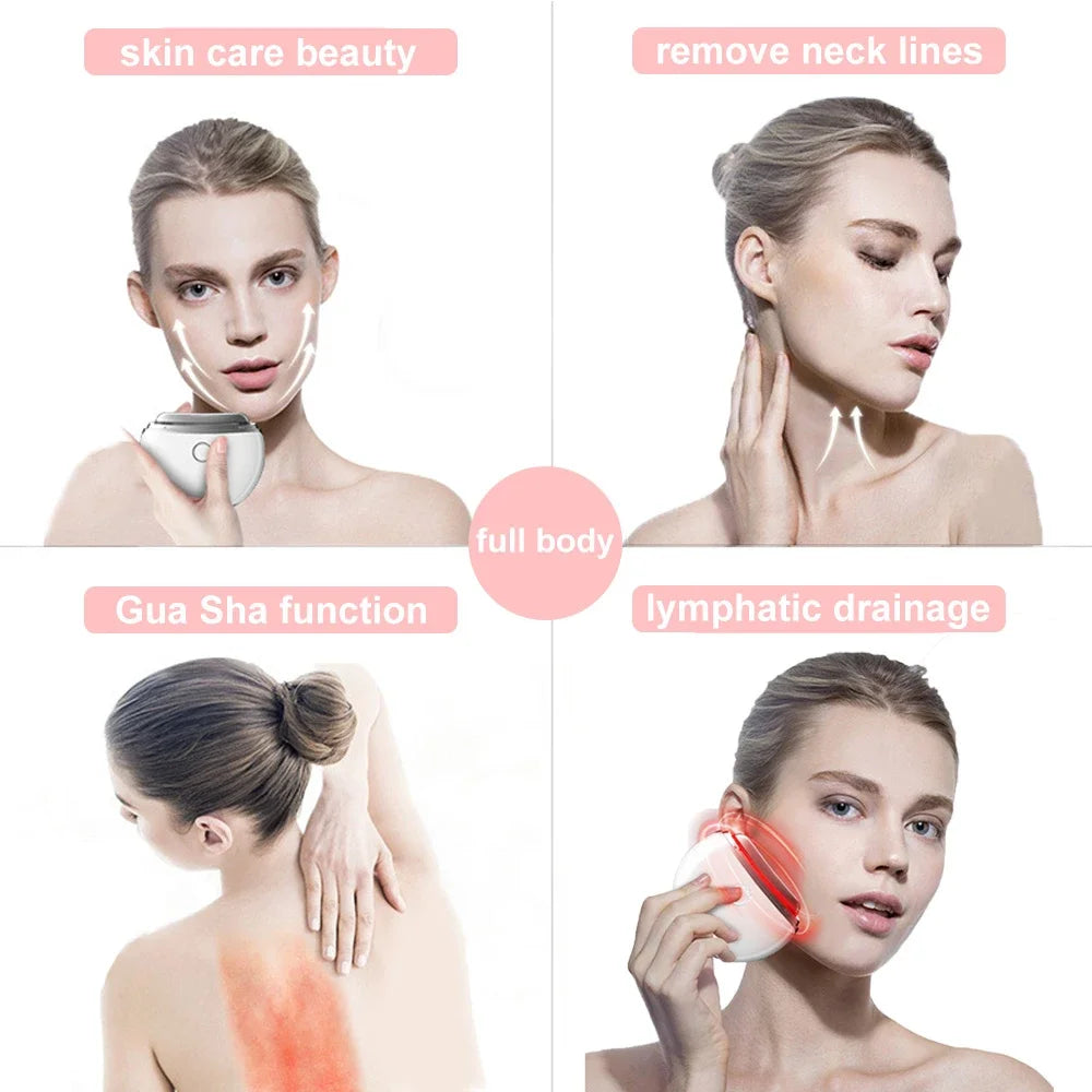 Korean Ritual: Electric Gua Sha Board Stone Facial Machine Vibration Massager