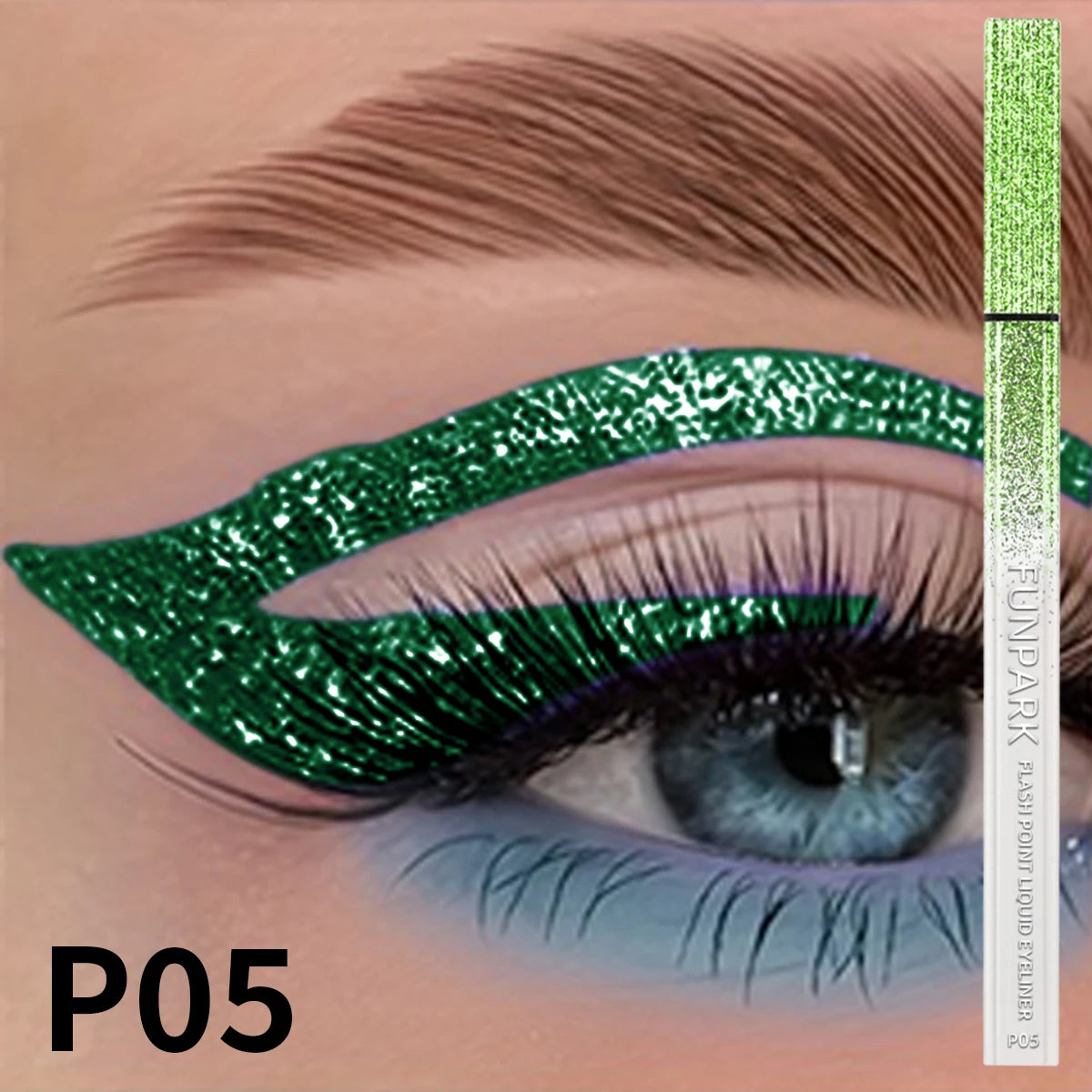 Glitter Liquid Eyeliner Pencil Waterproof - 1PC