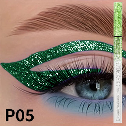 Glitter Liquid Eyeliner Pencil Waterproof - 1PC