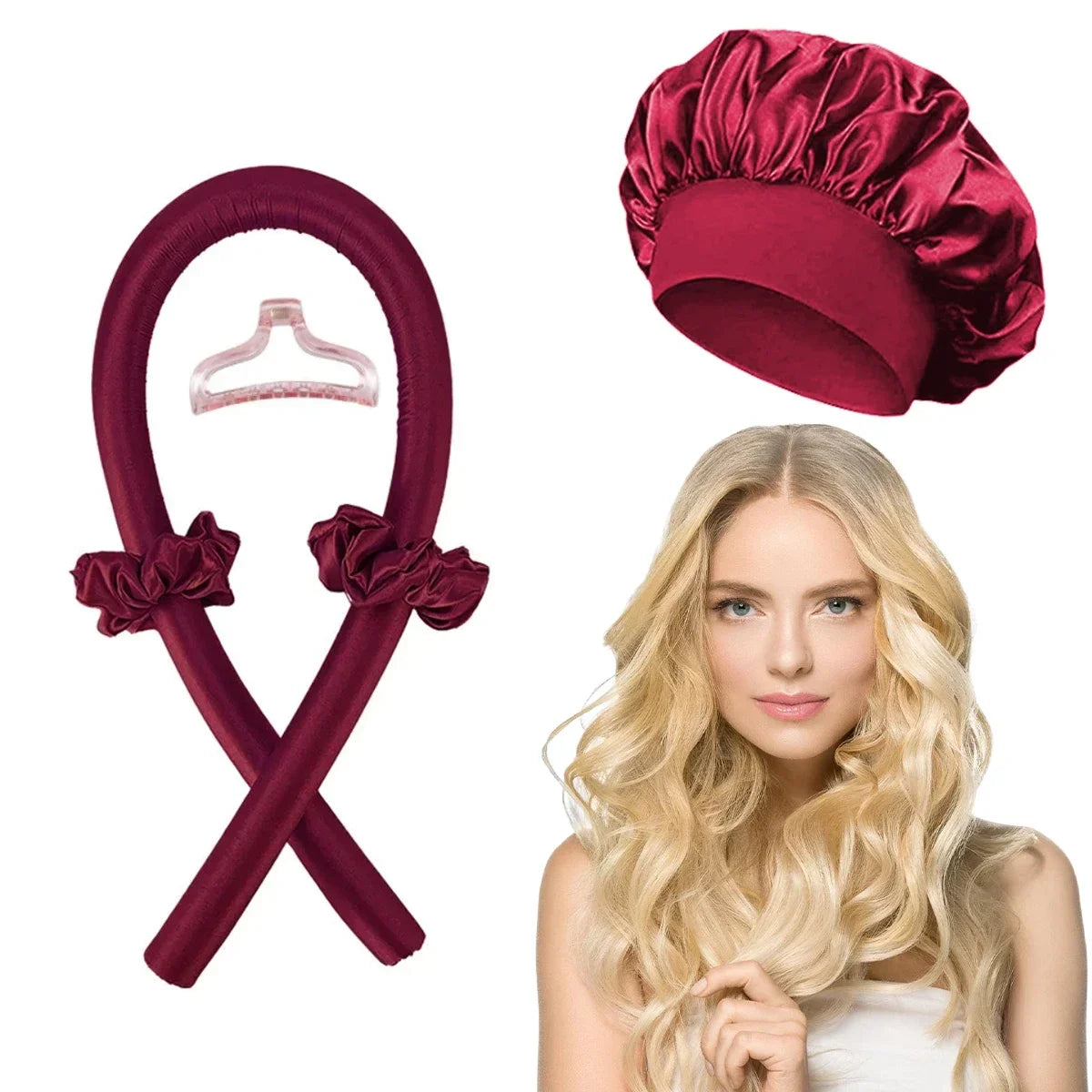 Heatless Curling Rod Headband + Night Cap
