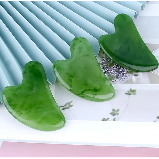 Korean Ritual: Gua Sha Natural Stone Massage - Jade Gouache