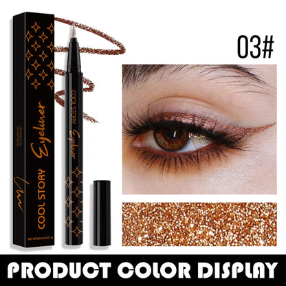 Korean Metallic Glitter Pearlescent Eyeliner Pen