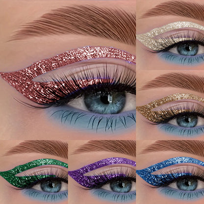 Glitter Liquid Eyeliner Pencil Waterproof - 1PC