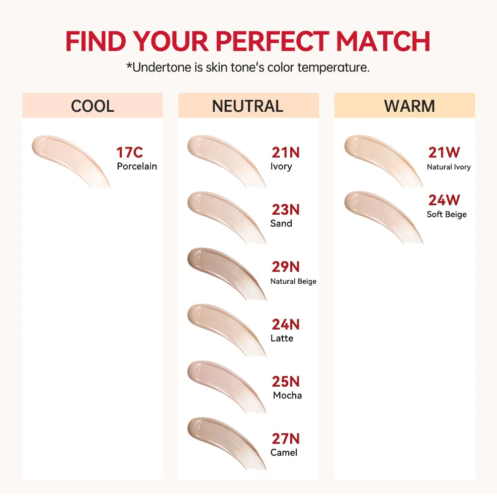 Korean Make Up - Lakerain Sunscreen Cushion Foundation
