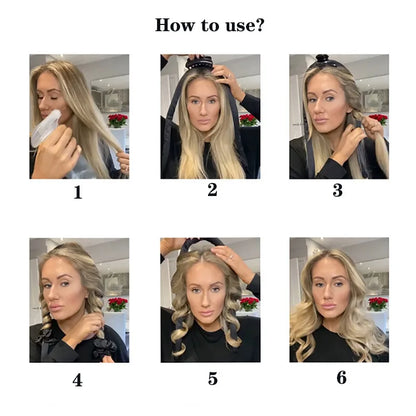 Silk Heatless Curling Headband