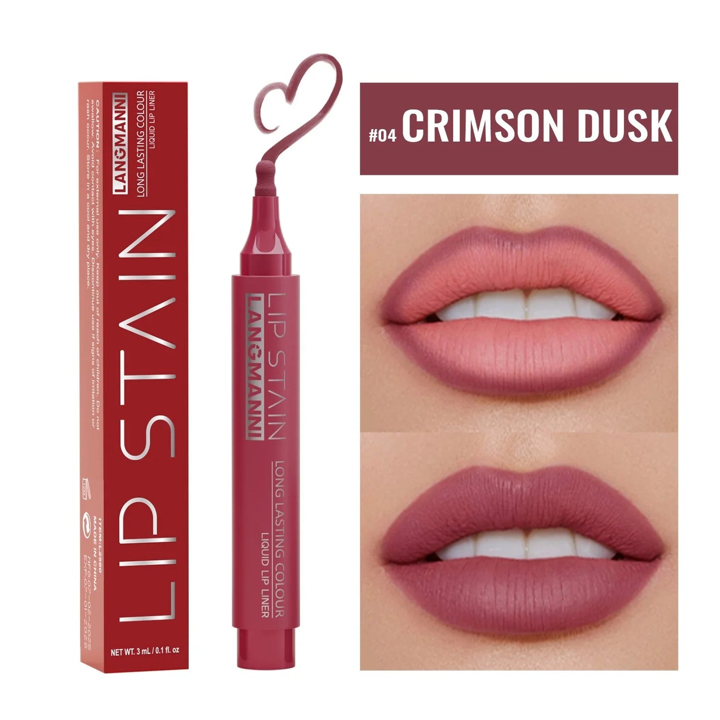 Liquid Lip Liner Pencil - 6 Colors Box