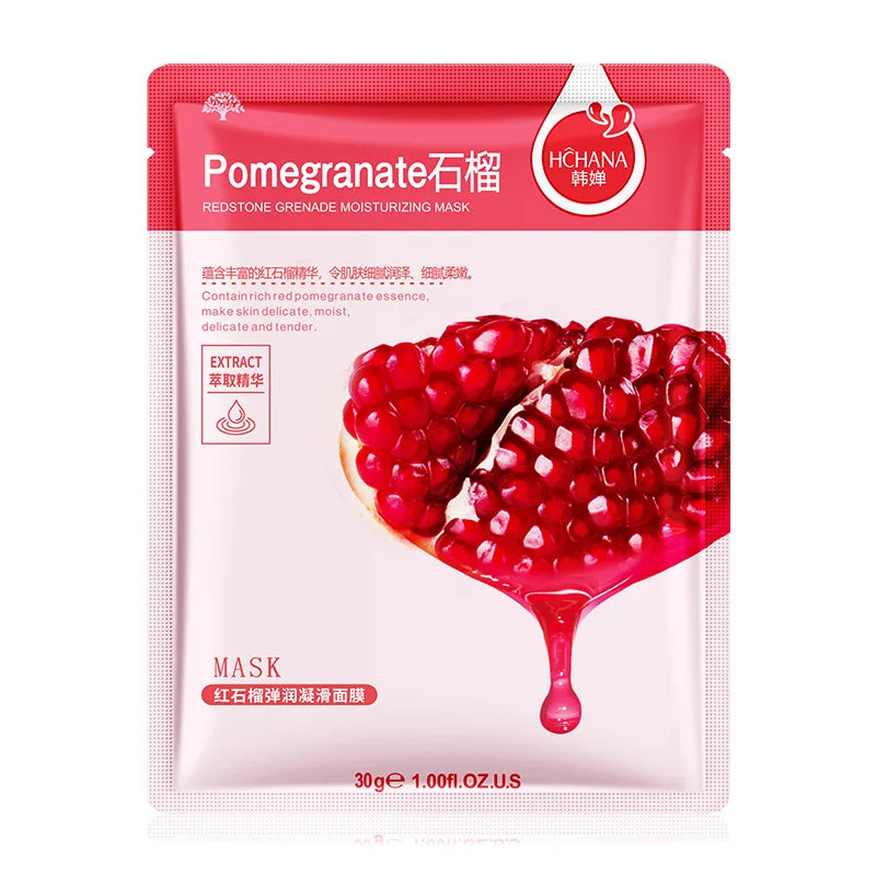 Korean Sheet Face Mask Beauty Skin Care Prodcuts - 10Pcs