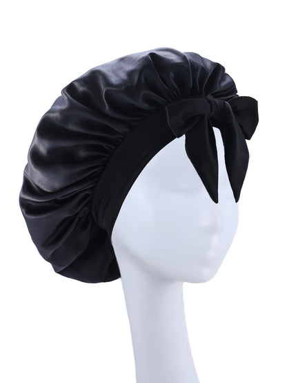 Silk Hat Bow Bonnet