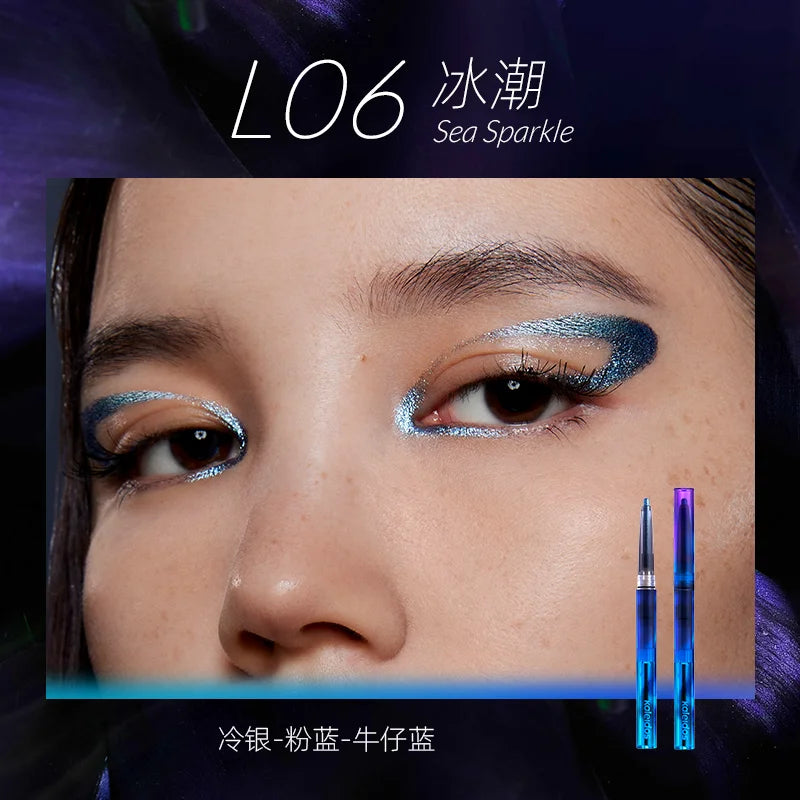 Korean Eyeliner Gel Pencil Waterproof Chameleon Colour