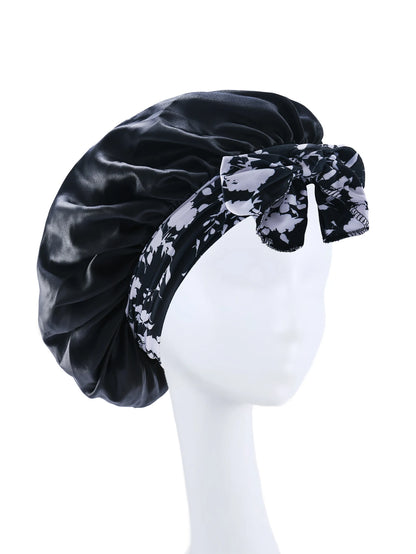 Silk Hat Bow Bonnet