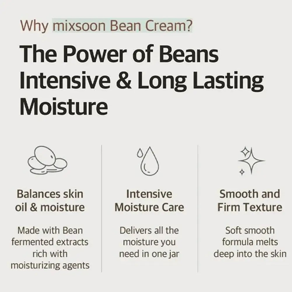 Mixsoon Bean Essence and Mixsoon Bean Cream