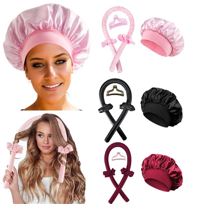 Heatless Curling Rod Headband + Night Cap