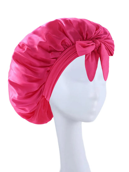 Silk Hat Bow Bonnet