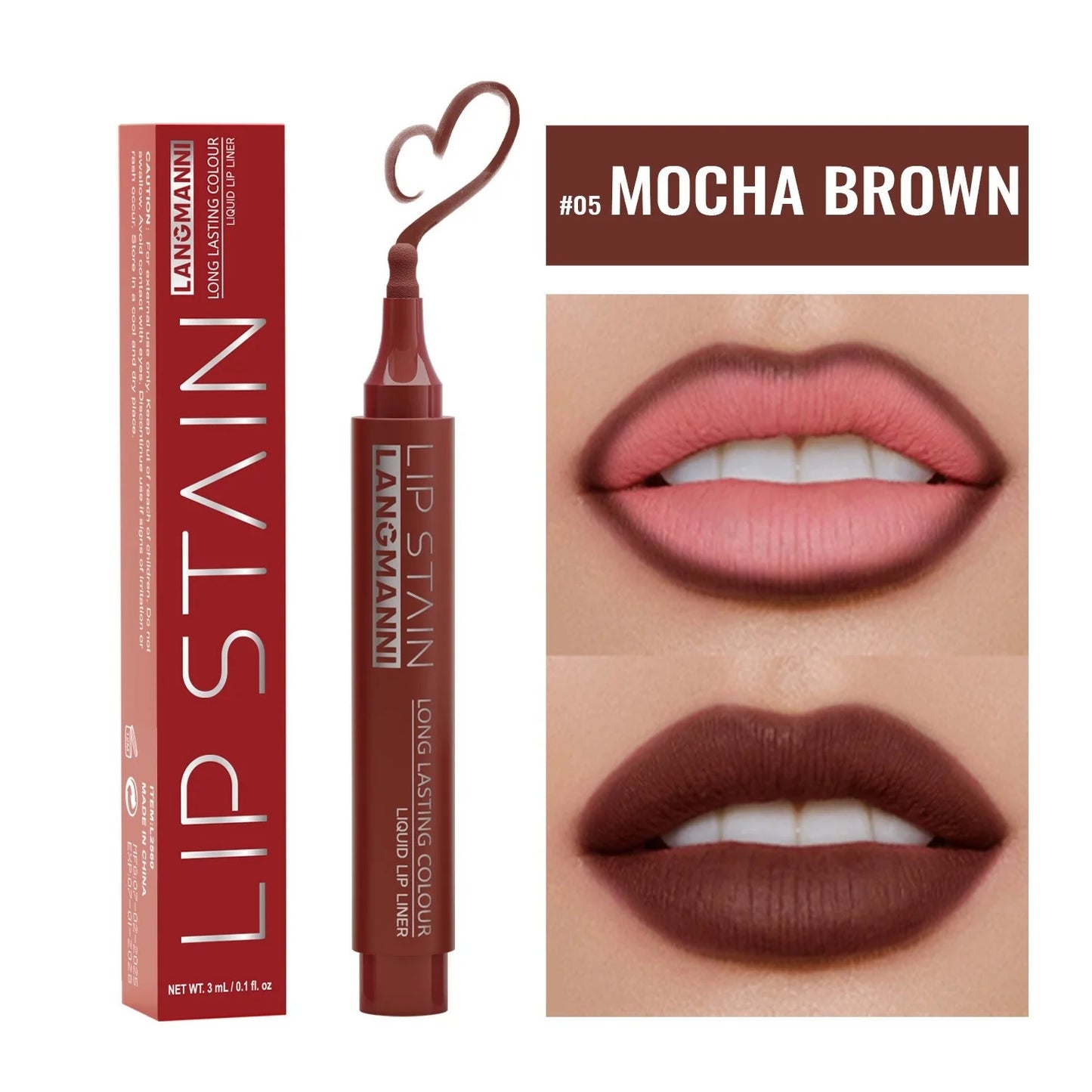 Liquid Lip Liner Pencil - 6 Colors Box