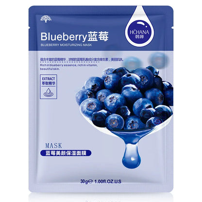 Korean Sheet Face Mask Beauty Skin Care Prodcuts - 10Pcs