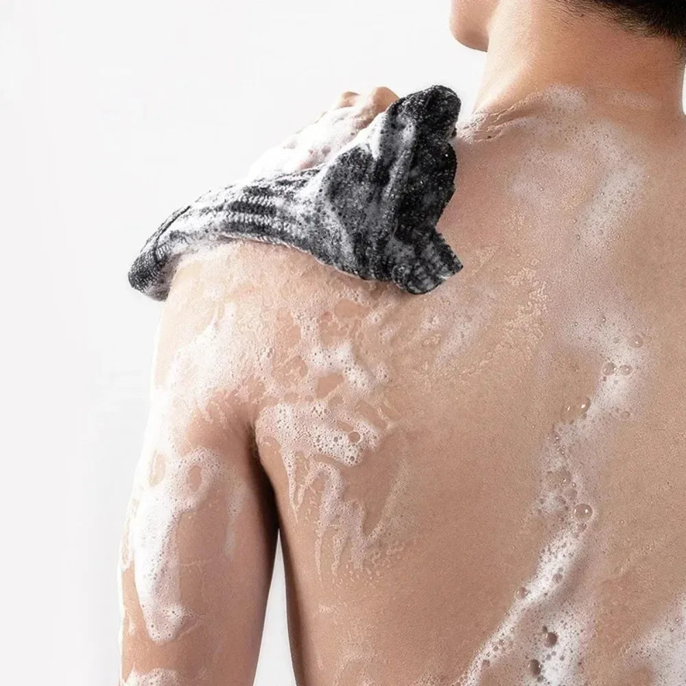 Korean Bath Shower Scrubber Towel for Back Exfoliation - 2PCs