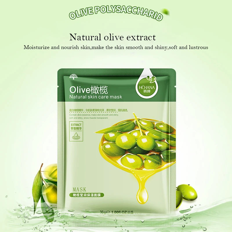 Korean Sheet Face Mask Beauty Skin Care Prodcuts - 10Pcs