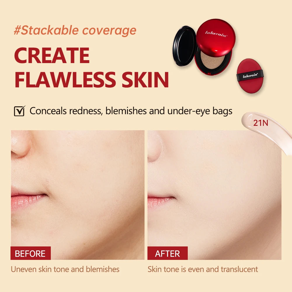 Korean Make Up - Lakerain Sunscreen Cushion Foundation
