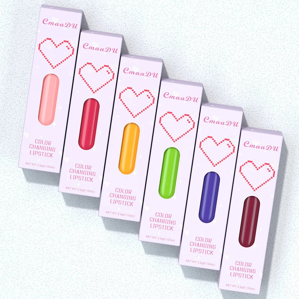 Korean 6 Colors Fruity Lip Tint Box