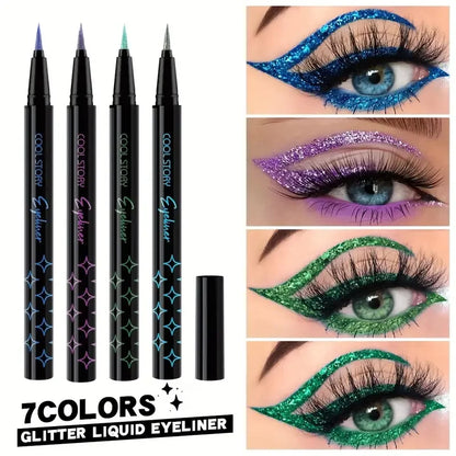 Korean Metallic Glitter Pearlescent Eyeliner Pen