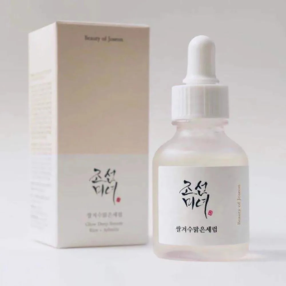 Korean Facial Moisturizing Serum - Snail Mucin Rice Skin